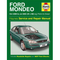 Image for Ford Mondeo Manual (Haynes) Petrol and Diesel - 00 to 03, X to 03 reg (3990)