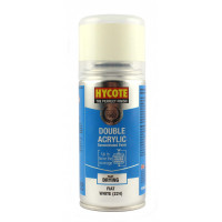 Image for Hycote Double Acrylic Fiat White 224 Spray Paint