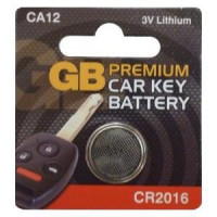 Image for Remote Car Alarm Battery CR2016 Type 3V