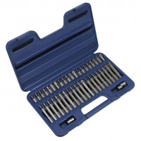 Image for Sealey TRX-Star/Spline/Hex Bit Set 42pc 3/8  & 1/2 Sq Drive