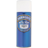 Image for Hammerite White Smooth Finish Aerosol 400 ml