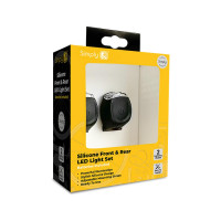 Image for Simply Cycling Front and Rear Super Bright LED Bike Lights