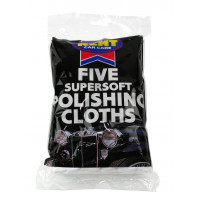 Image for Kent 5 Cotton Polishing Cloths