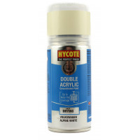 Image for Hycote Double Acrylic Volkswagen Alpine White Spray Paint
