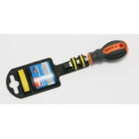 Image for Hilka 1 1/2  (38 mm) x 6 mm Slotted Engineers Screwdrivers Flared Tip Procraft