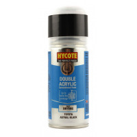 Image for Hycote Double Acrylic Toyota Astral Black Spray Paint