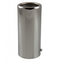 Image for Rolled Edge Chrome Exhaust Trim 65 mm