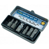 Image for Laser Spline Bit Set - 3/8 D 6pc