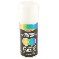 Image for Hycote Domestic Gloss White Aerosol 150 ml