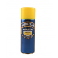 Image for Hammerite Yellow Smooth Finish Aerosol 400 ml