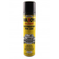 Image for Hammerite Waxoyl 400ml Black Aerosol