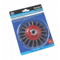 Image for BlueSpot 115mm (4.5) M14 Semi-Flat Twist Knot Wire Wheel Brush