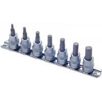Image for Laser Hex Bit Set MM 3/8 D 7pc