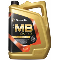 Image for Granville FS-MB 0W 40 Fully Synthetic Engine Oil 5 Litre Bottle