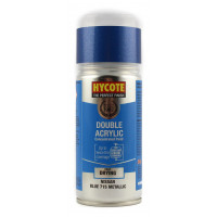 Image for Hycote Double Acrylic Nissan Blue 715 Metallic Spray Paint