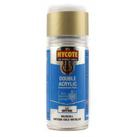 Image for Hycote Double Acrylic Vauxhall Antique Gold Metallic Spray Paint
