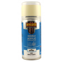 Image for Hycote Double Acrylic Audi Amalfi White Spray Paint
