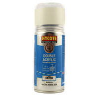 Image for Hycote Double Acrylic Nissan Arctic White 326 Spray Paint