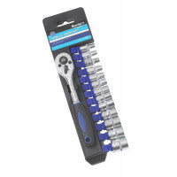 Image for Bluespot 14 Pce 1/4 Drive Socket Set