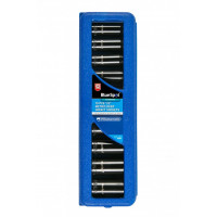 Image for BlueSpot 10 Pce 1/2 Metric Deep Impact Sockets (10-24mm)