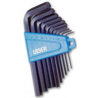 Image for Laser Hex Key Set MM 10pc