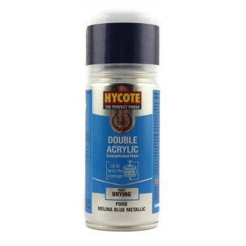Image for Hycote Double Acrylic Ford Melina Blue Spray Paint