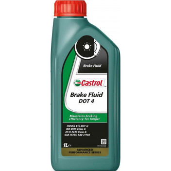 Image for Castrol Brake Fluid DOT4 1 Litre Bottle