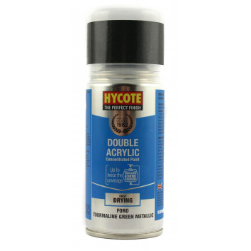 Image for Hycote Double Acrylic Ford Tourmalline Green Metallic Spray Paint