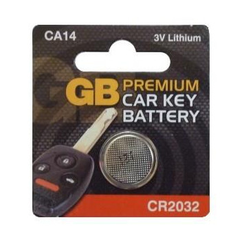 Image for Remote Car Alarm Battery CR2032 Type 3V
