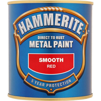 Image for Hammerite Red Smooth Finish 750 ml