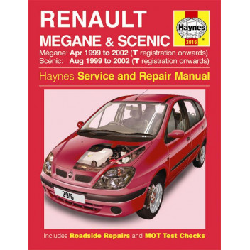 Image for Renault Megane Scenic Manual (Haynes) Petrol and Diesel - 99 to 02, T to 52 reg (3196)