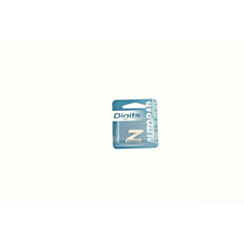 Image for Autobar Self Adhesive Chrome Styling Digit - Z