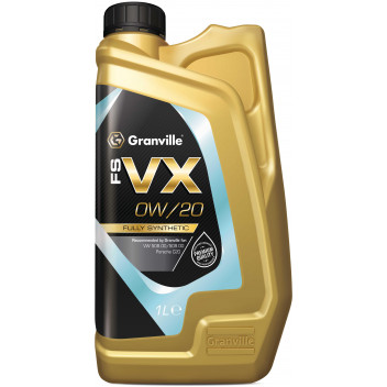 Image for Granville FS-VX 0W 20 Fully Synthetic Engine Oil 1 Litre Bottle