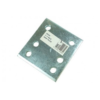 Image for Maypole Towbar Drop Plate - 4 Inch With 6 Holes