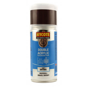 Image for Hycote Double Acrylic Vauxhall Brazil Brown Spray Paint