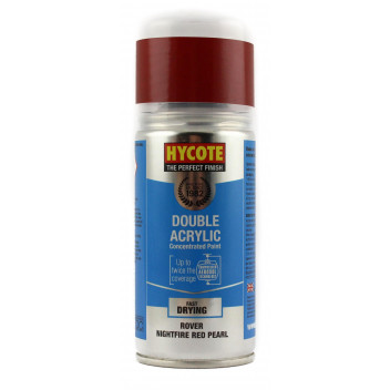 Image for Hycote Double Acrylic Rover Nightfire Red Pearl Spray Paint