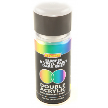 Image for Hycote Bumper & Trim Paint Dark Grey Aerosol 150 ml