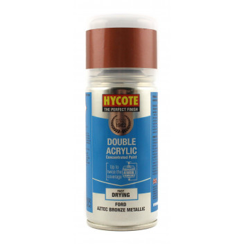 Image for Hycote Double Acrylic Ford Aztec Bronze Metallic Spray Paint