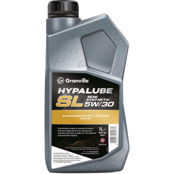 Image for Granville Hypalube SL 5W 30 Semi Synthetic Engine Oil 1 Litre