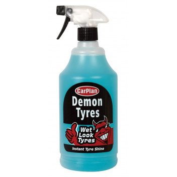 Image for Carplan Demon Tyres Wet Look Tyres