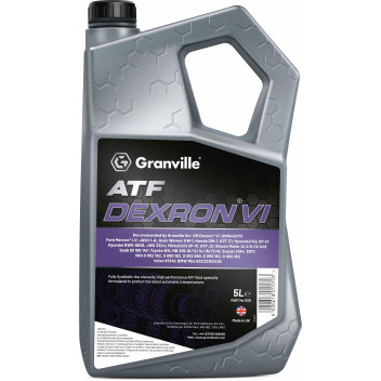 Image for Granville ATF Dexron VI Automatic Transmission Fluid 5 Litre