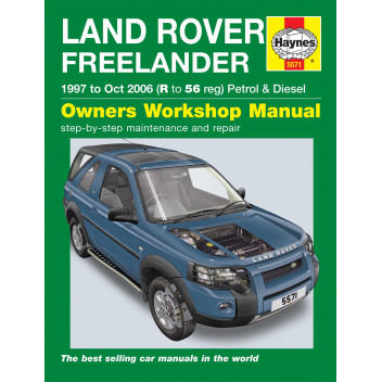 Image for Land Rover Freelander Manual (Haynes) Petrol & Diesel - 97 to 06, R to 56 reg (5571)