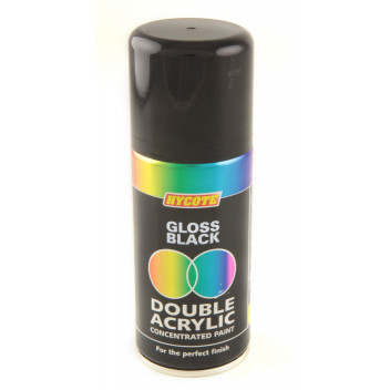 Image for Hycote Gloss Black Aerosol 150 ml