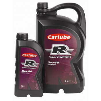 Image for Carlube Triple R 5W40 Fully Synthetic Diesel Engine Oil (Low SAPS) 5 lt