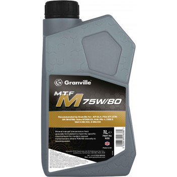 Image for Granville MTF M 75W 80 Transmission Oil 1 Litre Bottle
