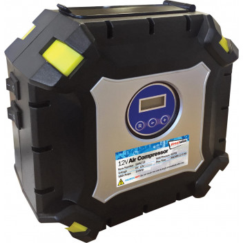 Image for Streetwize 12V Auto Cut Off Air Compressor With Light
