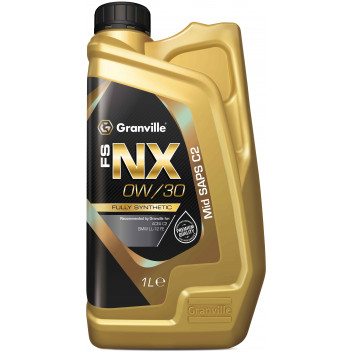 Image for Granville FS-NX 0W 30 Fully Synthetic Engine Oil 1 Litre Bottle