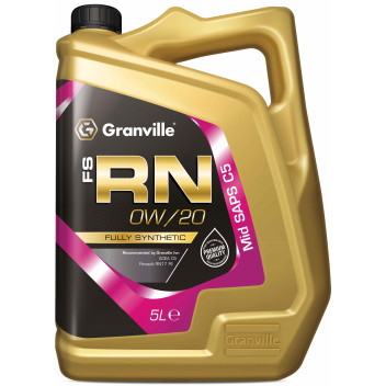 Image for Granville FS-RN 0W 20 Fully Synthetic Engine Oil 5 Litre