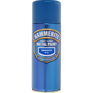 Image for Hammerite Blue Smooth Finish Aerosol 400 ml