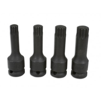 Image for Laser Spline Bit Set 4 Piece